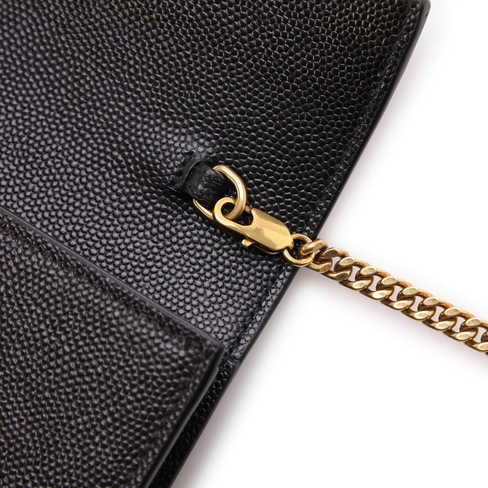 Saint Laurent Long Wallet Black Bowaw Cassandra - Picture 6 of 6